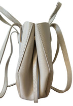 sac cabas ivoire double anses en cuir made in italy - Fiorella