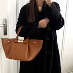 Sac à main camel en cuir made in Italy - Fiorella