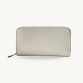 Portefeuille ivoire en cuir made in Italy - Fiorella