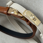 Ceinture en cuir pour femme made in italy - Fiorella