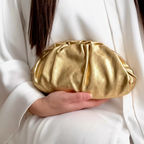 Pochette dorée femme made in italy - Fiorella