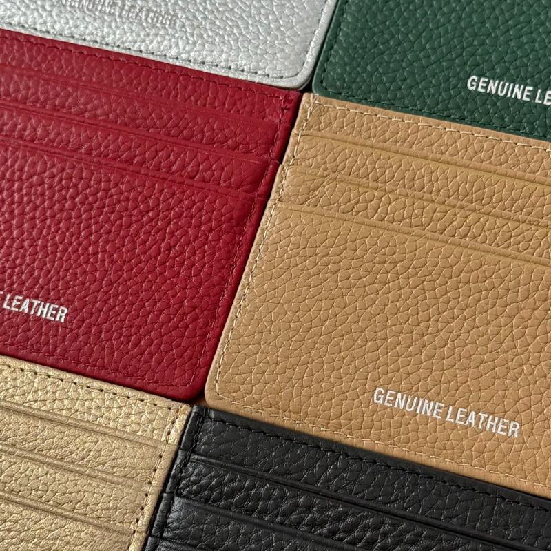 Porte-cartes en cuir made in Italy - Fiorella