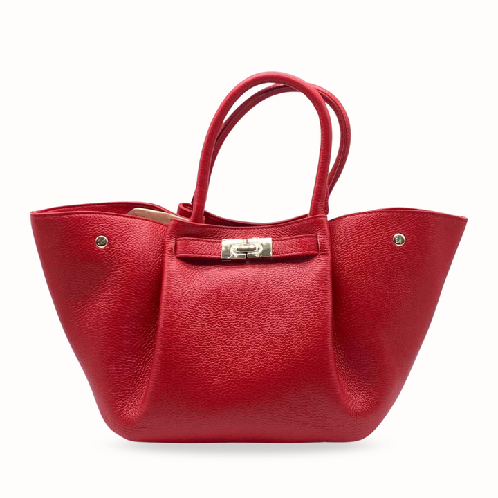 Sac à main en cuir inspiration Demellier made in Italy